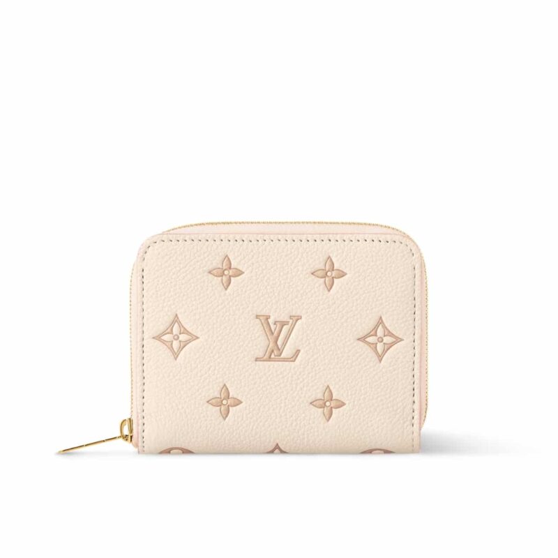 LOUIS VUITTON ZIPPY COIN PURSE WALLET BICOLOR EDEN 11CM M14563