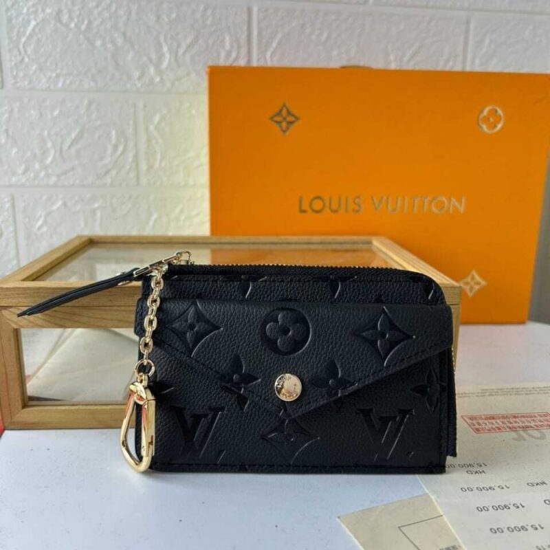 Alternative view of LOUIS VUITTON CARD HOLDER RECTO VERSO BLACK 13CM M69421