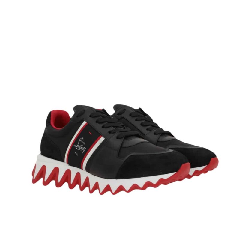 CHRISTIAN LOUBOUTIN NASTROSHARK SNEAKER BLACK