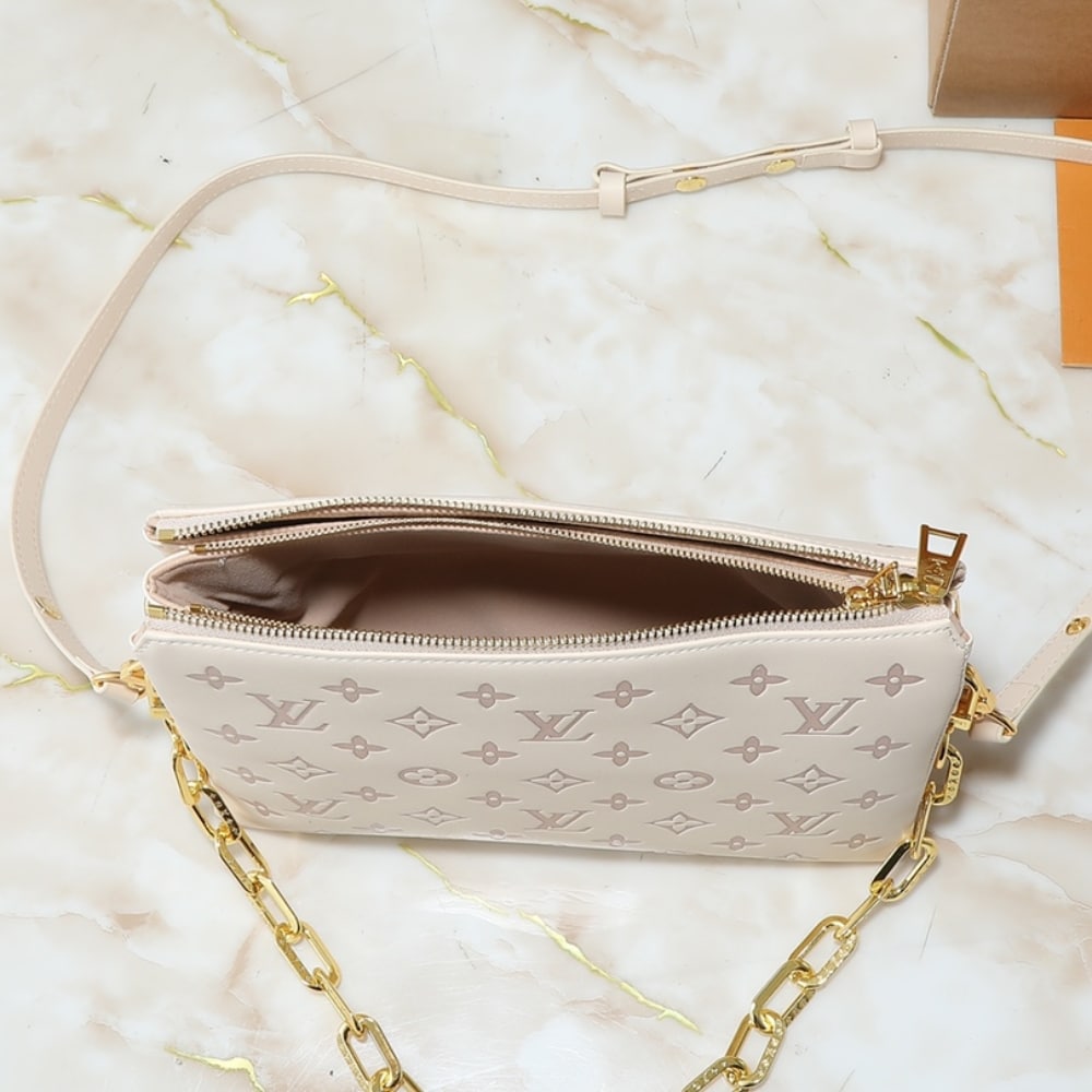 LOUIS VUITTON COUSSIN PM BICOLOR EDEN 26CM M14503 - Image 6