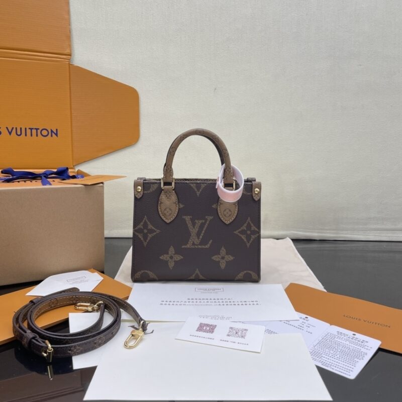 Alternative view of [SUPER VIP 1:1] LOUIS VUITTON ONTHEGO BB BAG MONOGRAM BROWN 18CM M46839