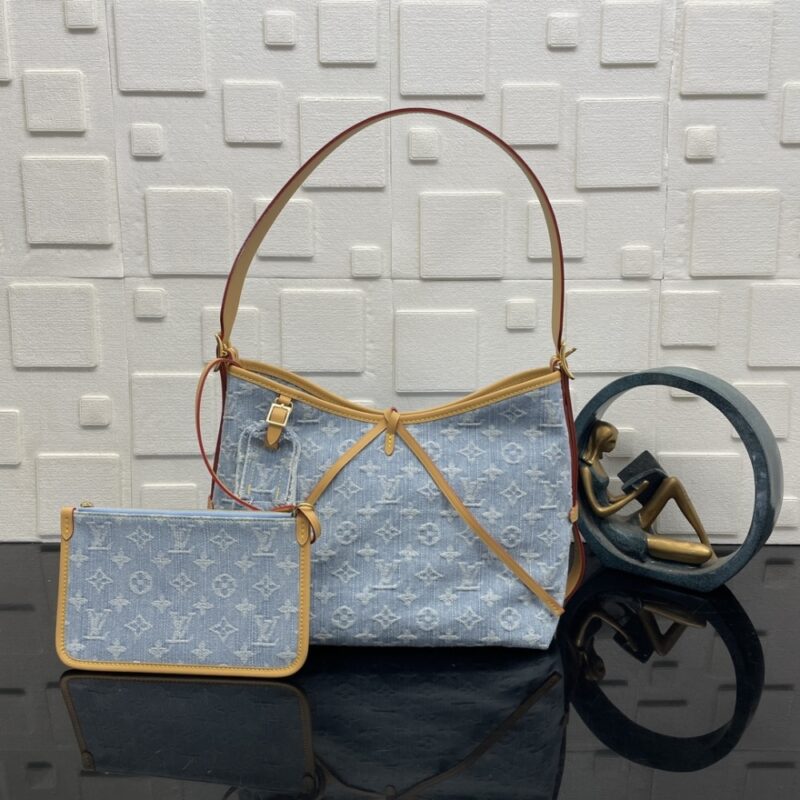 Alternative view of [SUPER VIP 1:1] LOUIS VUITTON CARRYALL PM BLUE 29CM M11462