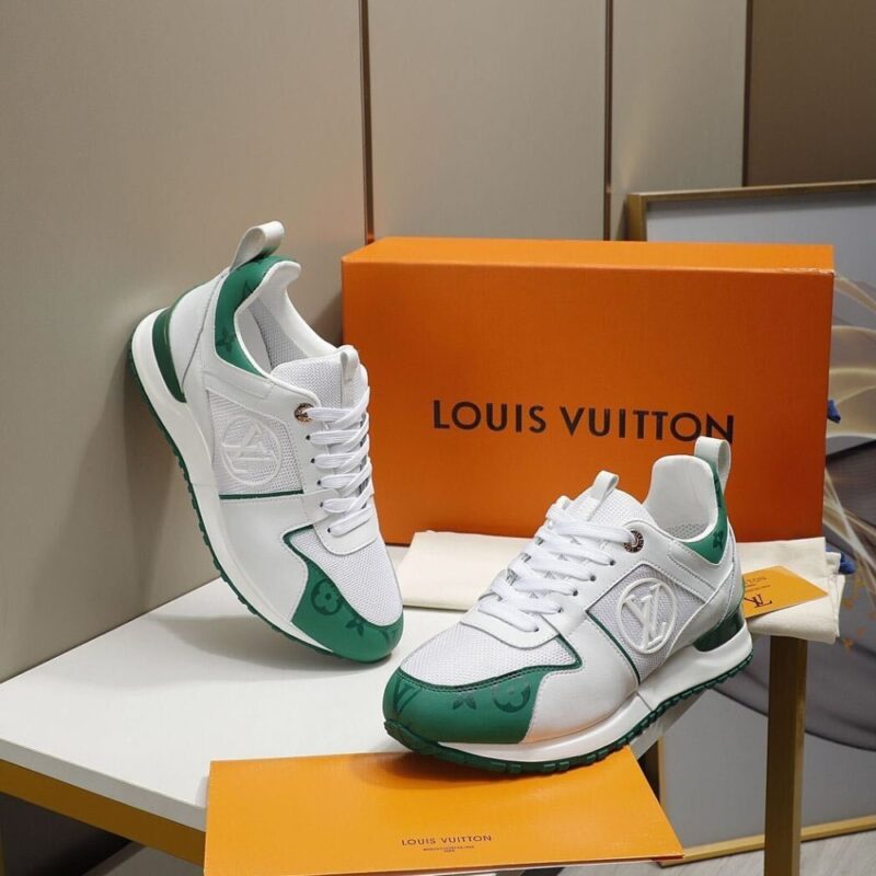 Alternative view of LOUIS VUITTON RUN AWAY SNEAKER GREEN 1AB1T6