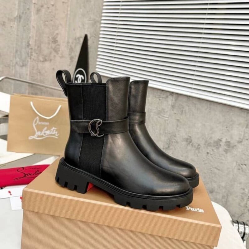 Alternative view of CHRISTIAN LOUBOUTIN CHELSEA BOOT BLACK