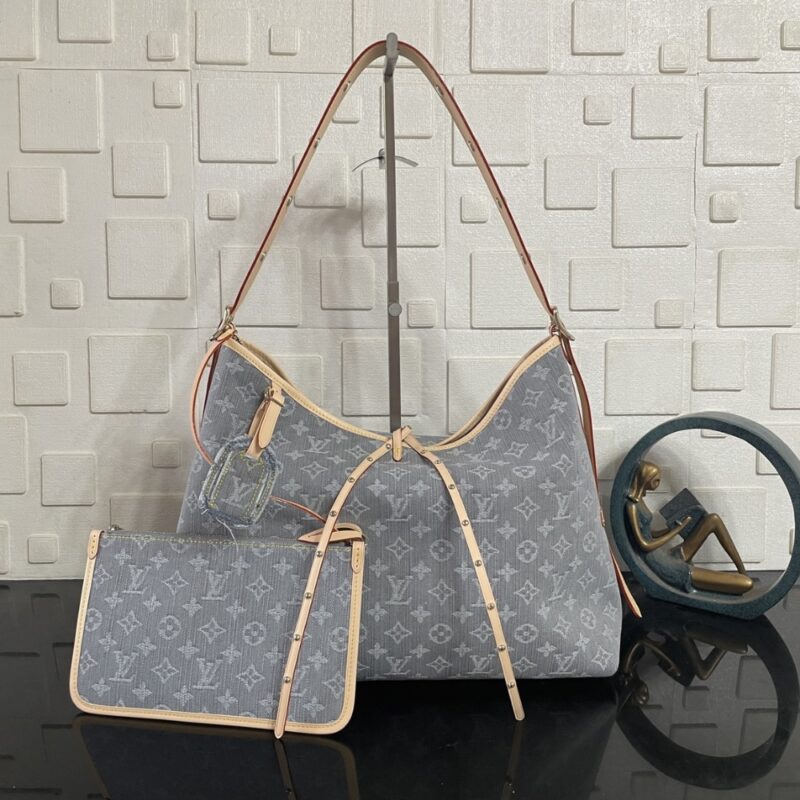 Alternative view of [SUPER VIP 1:1] LOUIS VUITTON CARRYALL MM WASHED GRAY 39CM M13289