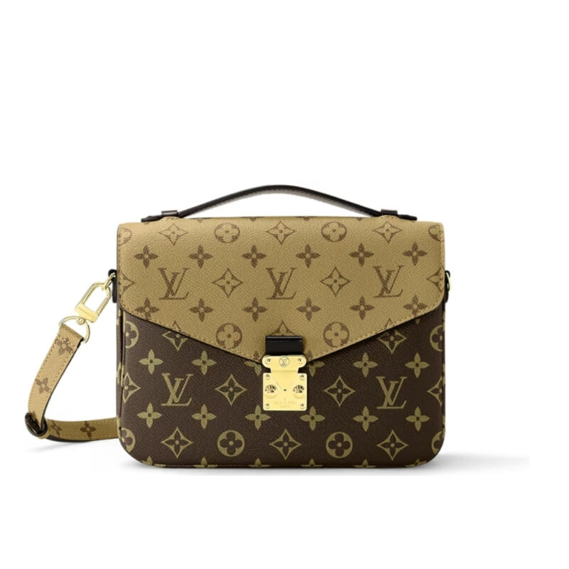 LOUIS VUITTON POCHETTE MÉTIS MONOGRAM REVERSE 25CM