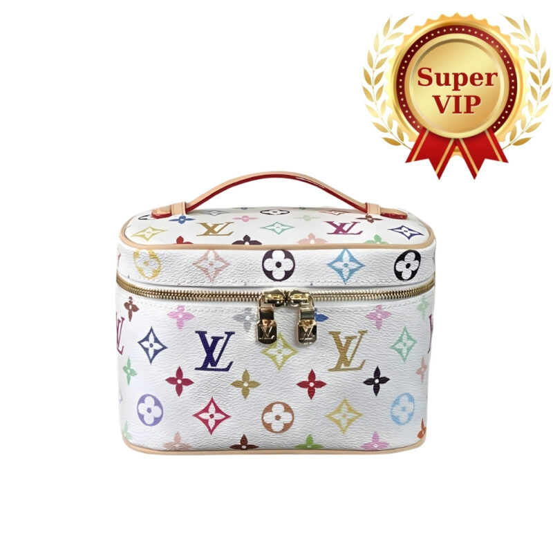 [SUPER VIP 1:1] LOUIS VUITTON X TAKASHI MURAKAMI NICE MINI WHITE 20CM
