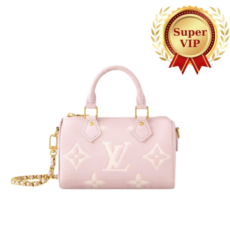[SUPER VIP 1:1] LOUIS VUITTON NANO SPEEDY PINK 16CM M14226