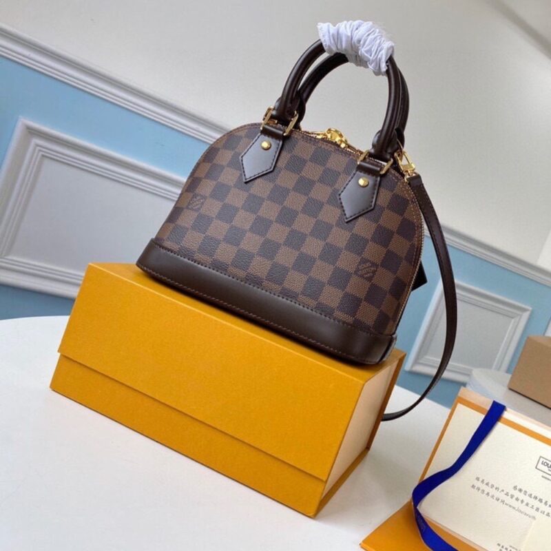 Alternative view of [SUPER VIP 1:1] LOUIS VUITTON ALMA BB DAMIER EBENE CANVAS 23CM N40606