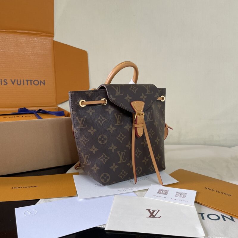 Alternative view of [SUPER VIP 1:1] LOUIS VUITTON MONTSOURIS BB MONOGRAM CANVAS BROWN 17CM M45502