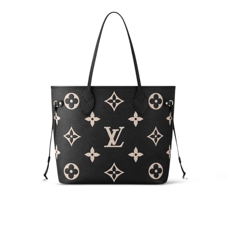 LOUIS VUITTON NEVERFULL MM BLACK 31CM M58907