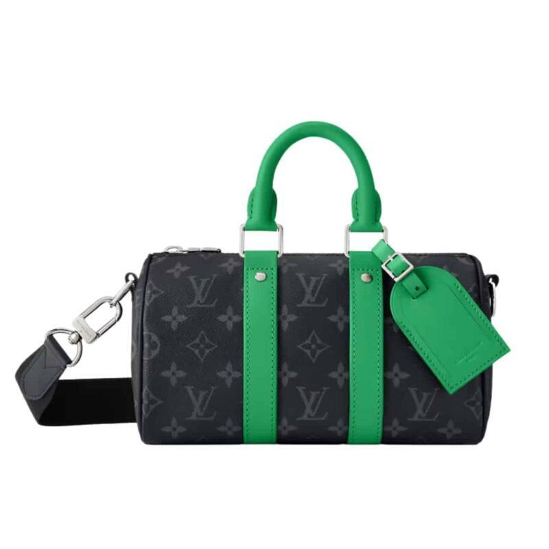 LOUIS VUITTON KEEPALL BANDOULIÈRE 25 BAMBOO GREEN 25CM M25885