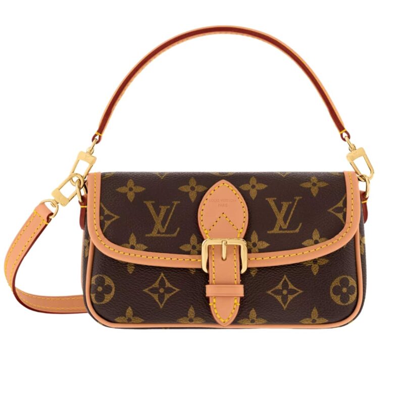 LOUIS VUITTON NANO DIANE BAG BROWN 18CM M83298
