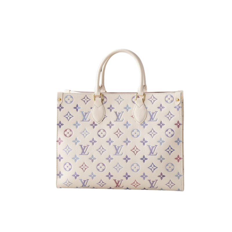 LOUIS VUITTON ONTHEGO PM CREAM 35CM