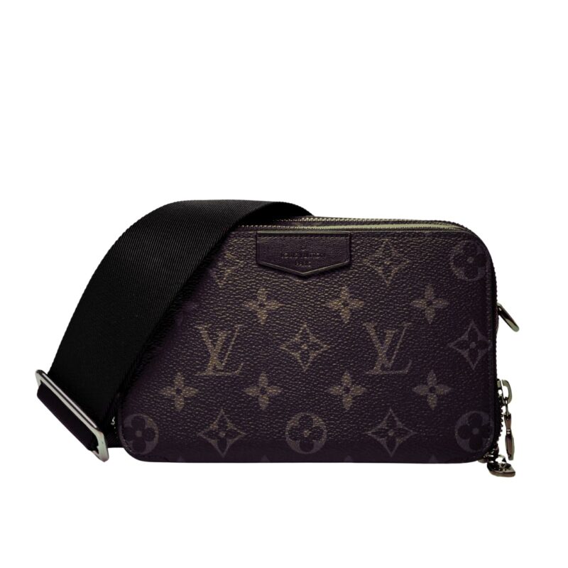 LOUIS VUITTON ALPHA WEARABLE WALLET BROWN 18CM M81260