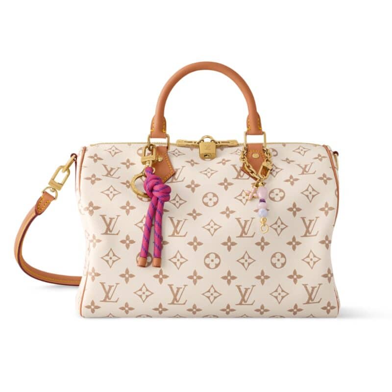 LOUIS VUITTON SPEEDY SOFT 30 LUCKY BAG DUNE 30CM M15108