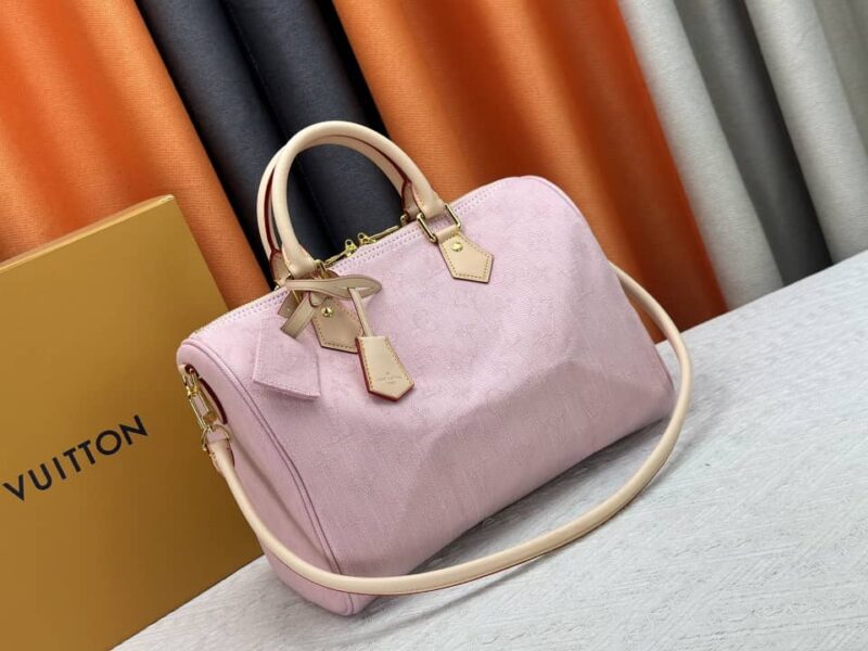 Alternative view of LOUIS VUITTON SPEEDY SOFT 30 WASHED PINK 30CM