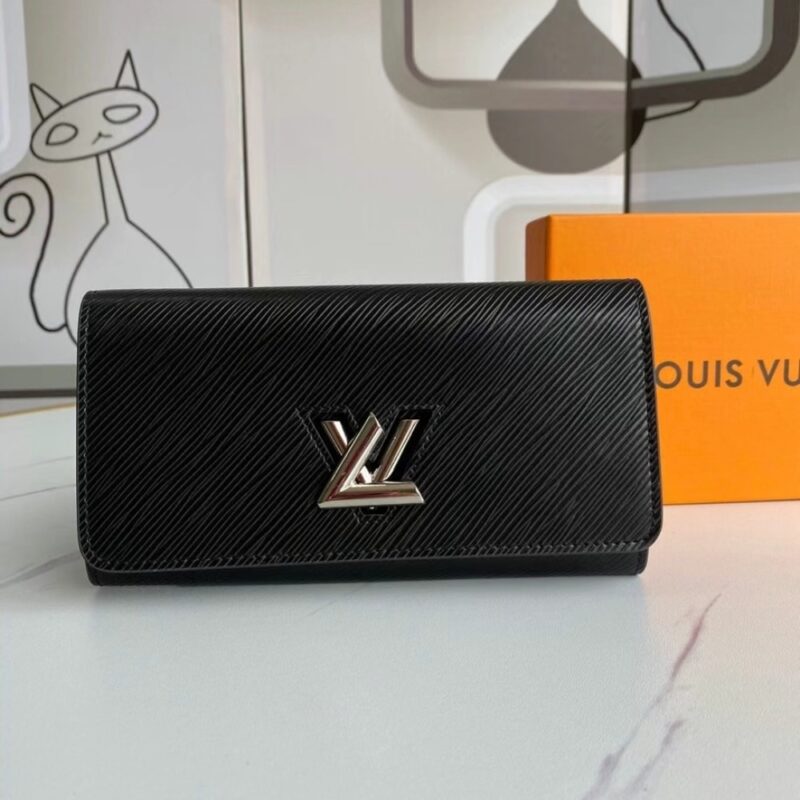 Alternative view of LOUIS VUITTON TWIST WALLET BLACK 19CM M80690