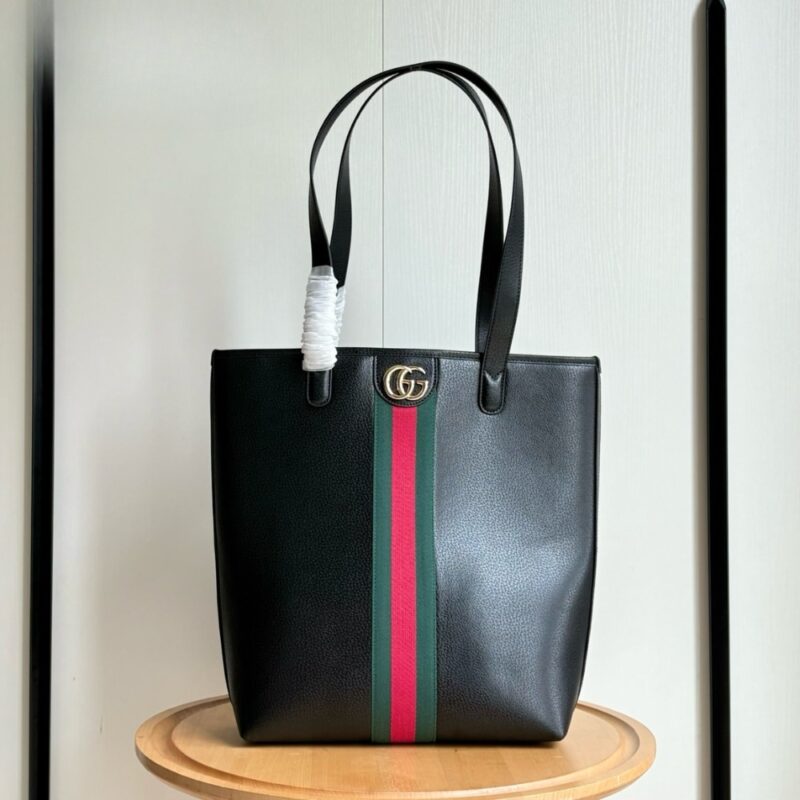 Alternative view of GUCCI OPHIDIA MEDIUM TOTE BAG BLACK 36CM 834465 AAE1A 1042
