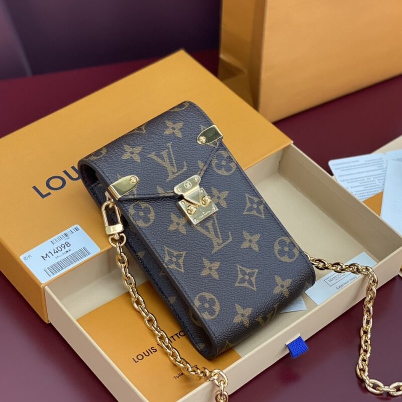 Alternative view of LOUIS VUITTON PHONE POUCH MÉTIS BROWN 17CM N00144