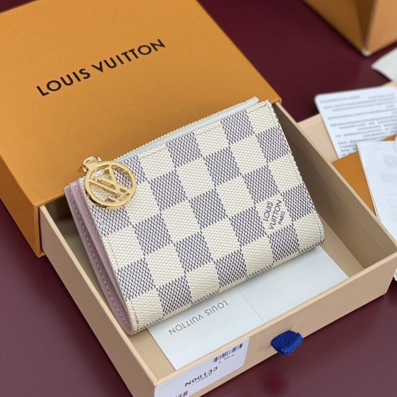 Alternative view of LOUIS VUITTON LISA WALLET DAMIER AZUR 11CM N00133