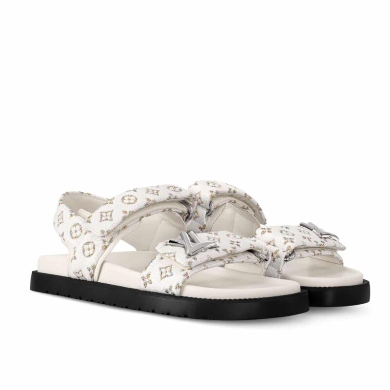 LOUIS VUITTON LV SUNSET FLAT COMFORT SANDAL MULTICOLORED 1AIDIW