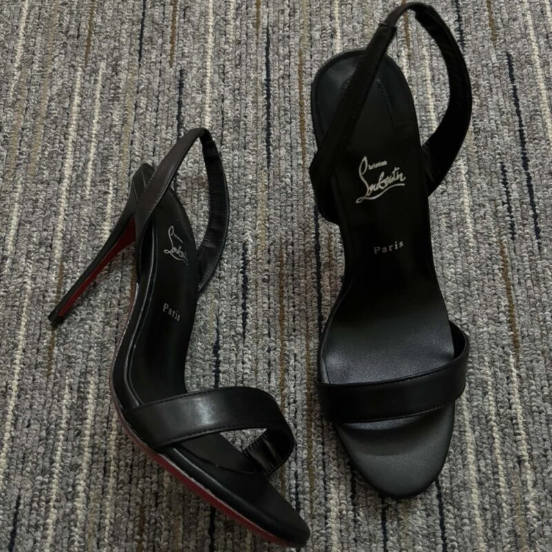 Alternative view of CHRISTIAN LOUBOUTIN O CONDORA BLACK SANDAL 1250975B439