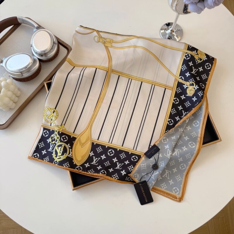 Alternative view of LOUIS VUITTON MY NEVERFULL SQUARE BLACK 90CM M96471