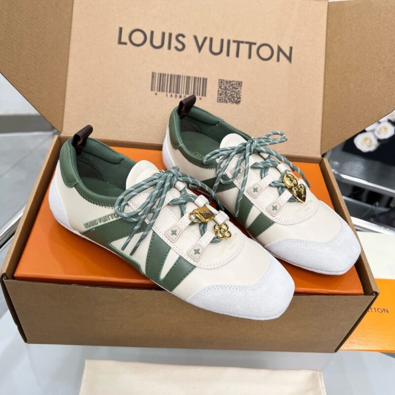 Alternative view of LOUIS VUITTON LV SNEAKERINA LIGHT GREEN