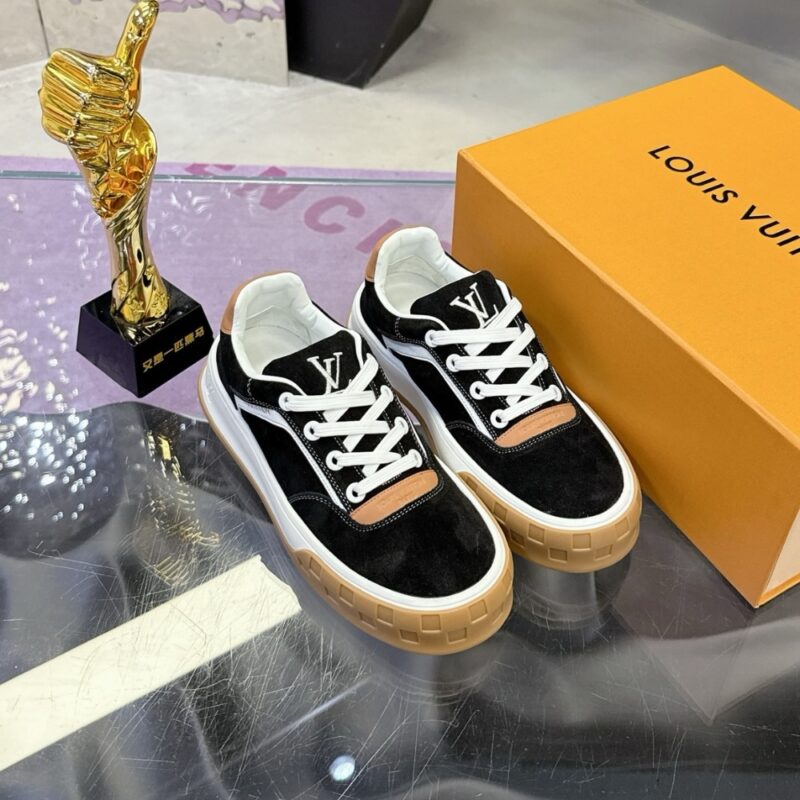 Alternative view of LOUIS VUITTON LV TILTED SNEAKER BLACK 1AJ736