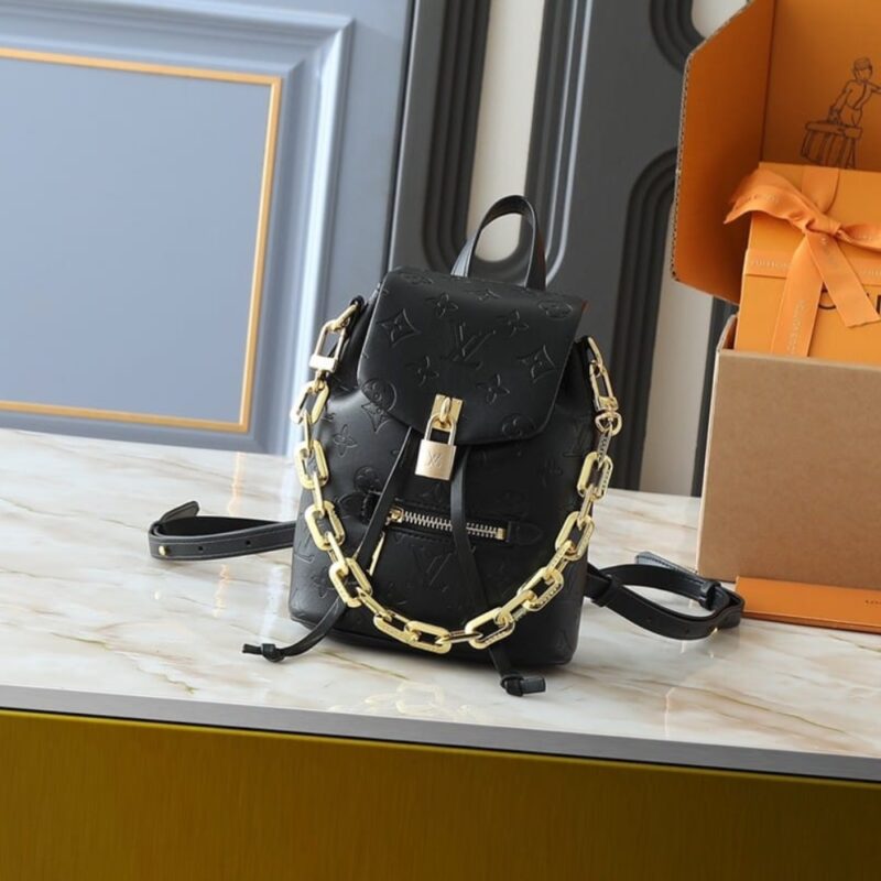 Alternative view of Iconic Set: Louis Vuitton Coussin Backpack PM And Sarah Wallet Monogram Empreinte