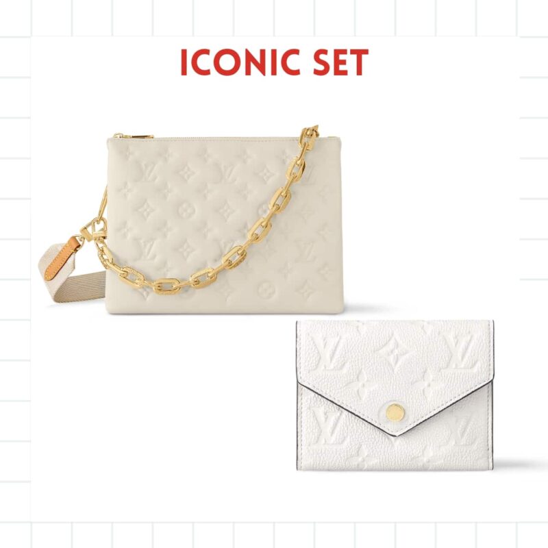 ICONIC SET: LOUIS VUITTON COUSSIN PM & VICTORINE WALLET