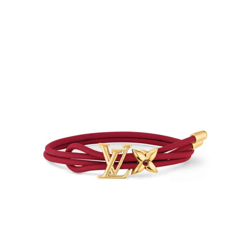 LOUIS VUITTON BLOOM BRACELET RED M8916Z
