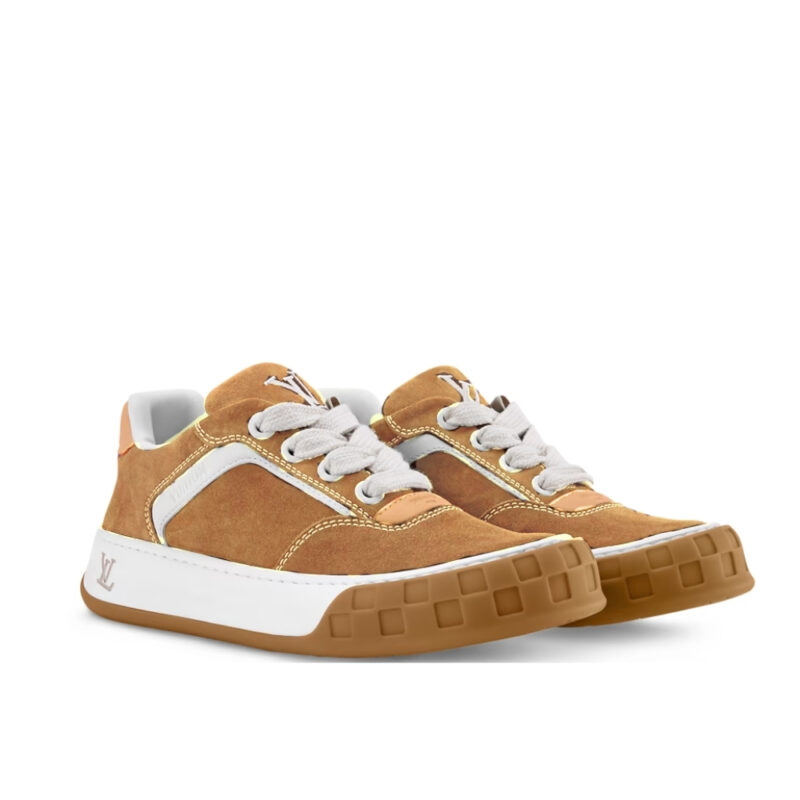 LOUIS VUITTON LV TILTED SNEAKER BROWN 1AJ766