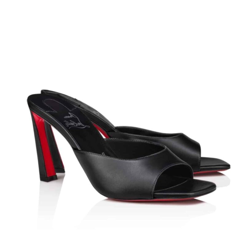 CHRISTIAN LOUBOUTIN CONDORA MULE BLACK 1240795B439