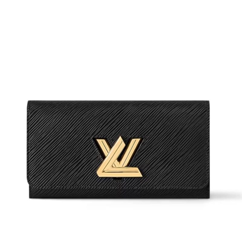 LOUIS VUITTON TWIST WALLET BLACK 19CM M80690