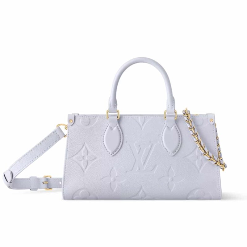 LOUIS VUITTON ONTHEGO EAST WEST BLUE GRAY 25CM M15192