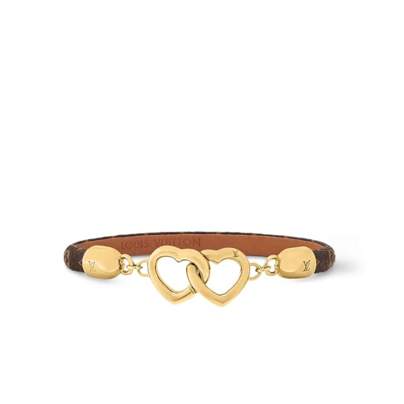 LOUIS VUITTON SAY YES BRACELET BROWN M6758E