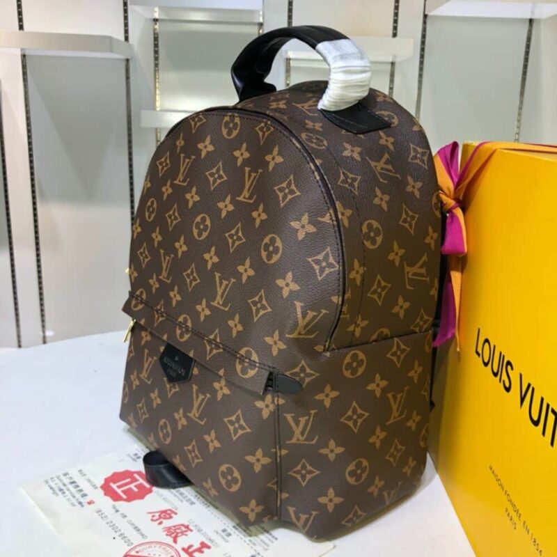 Alternative view of ICONIC SET: LOUIS VUITTON PALM SPRINGS MM & CUSTOMIZABLE VICTORINE WALLET