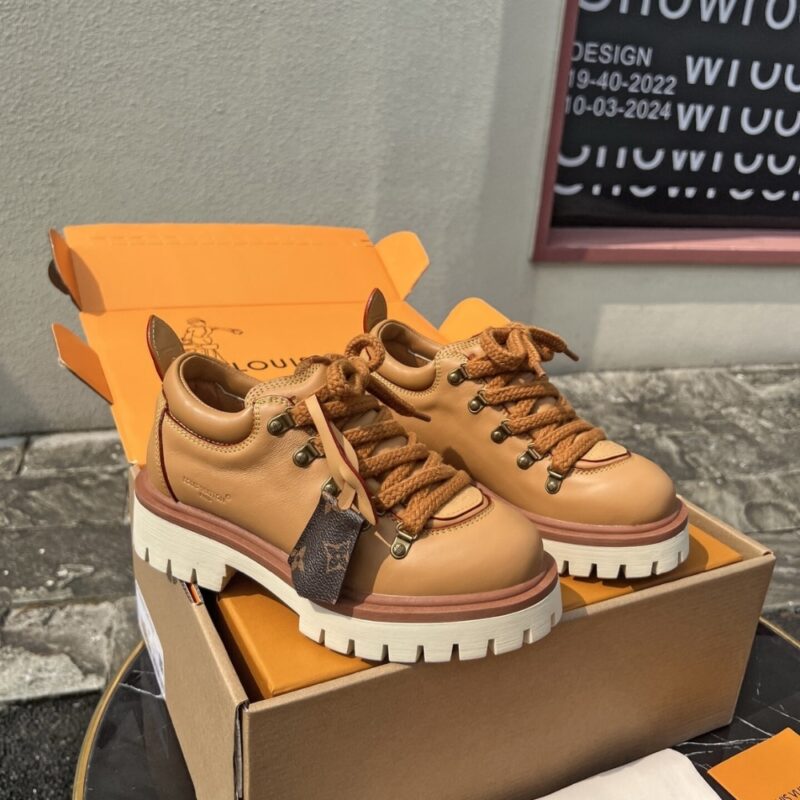 Alternative view of LOUIS VUITTON LV REMIX DERBY BROWN 1AIJ80