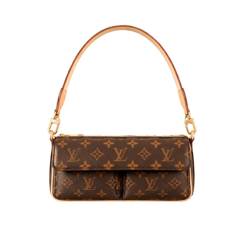 Louis Vuitton Vivacité Monogram Canvas Brown 25Cm M46999