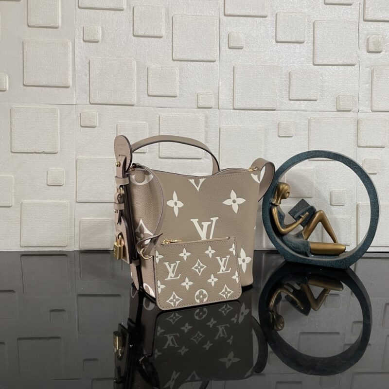 Alternative view of [SUPER VIP 1:1] LOUIS VUITTON ALL IN BB BAG TOURTERELLE GREY 18CM M13045