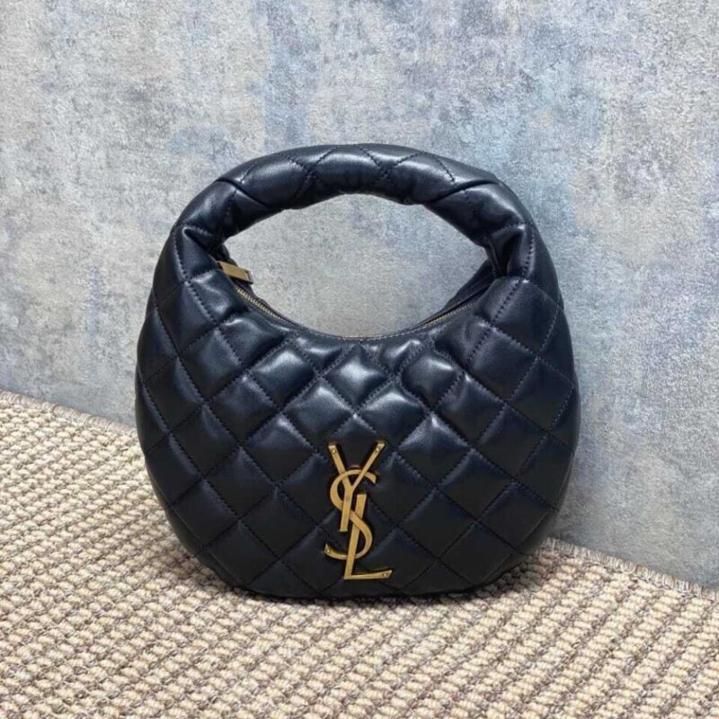 Alternative view of [SUPER VIP 1:1] - SAINT LAURENT ICARINO IN QUILTED NAPPA LEATHER BLACK 17CM 851689AAANG1000