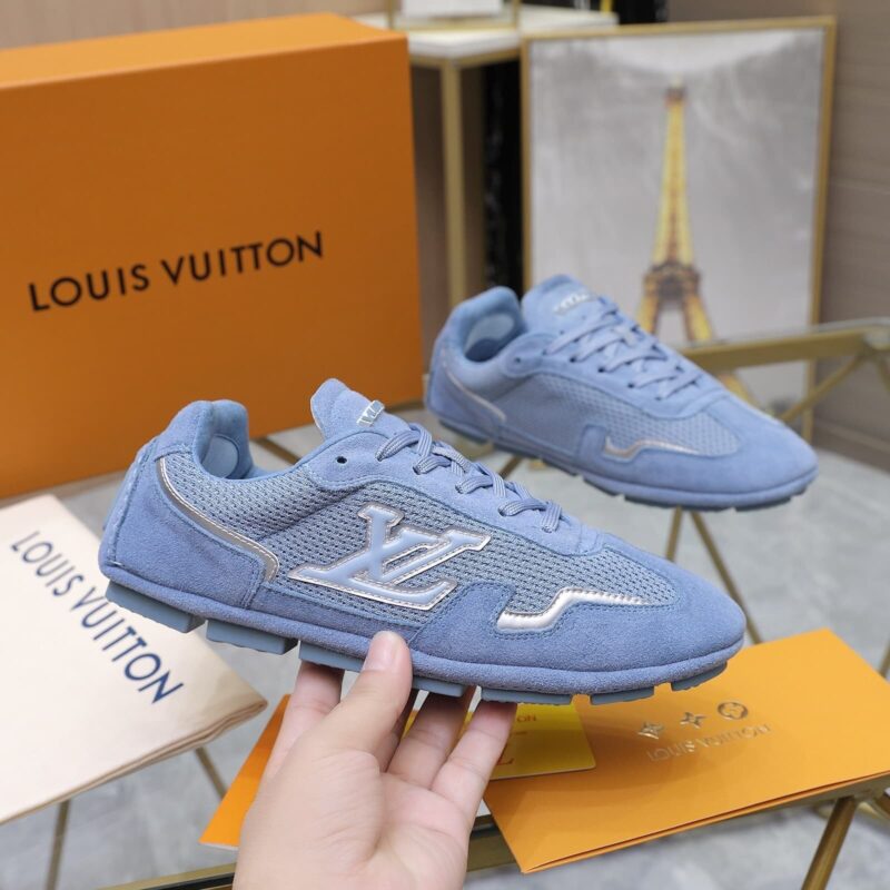 Alternative view of LOUIS VUITTON LV RALLY SNEAKER BLUE 1AHU24