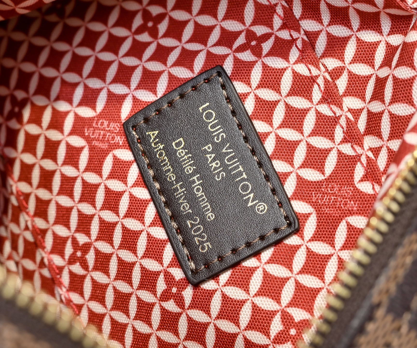 LOUIS VUITTON KEEPALL BANDOULIÈRE 25 DAMIER BROWN 25CM N40772 - Image 8