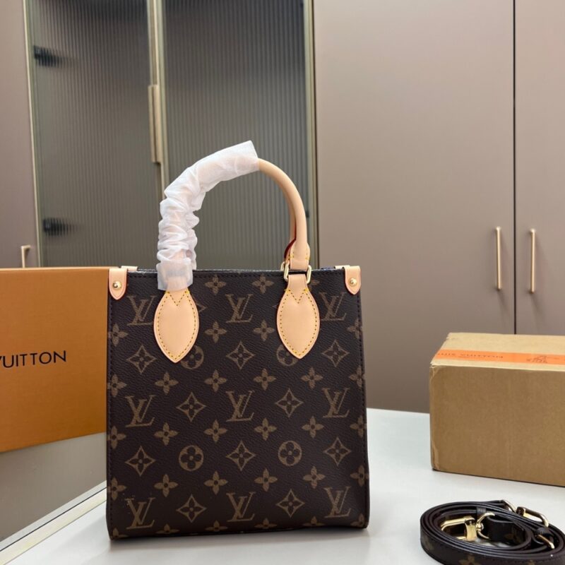 Alternative view of LOUIS VUITTON SAC PLAT BB MONOGRAM BROWN 22CM M46265