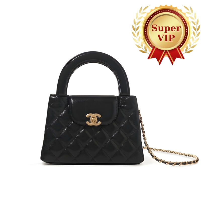 [SUPER VIP 1:1] CHANEL KELLY BAG BLACK 19CM AS4416 B14296 94305