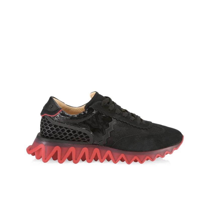 CHRISTIAN LOUBOUTIN LOUBISHARK FLAT BLACK