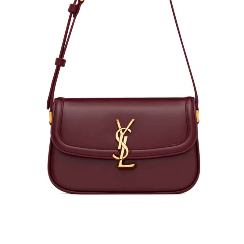 SAINT LAURENT SOLFERINO MINI IN BOX RED 24CM 8435240SX0W6195