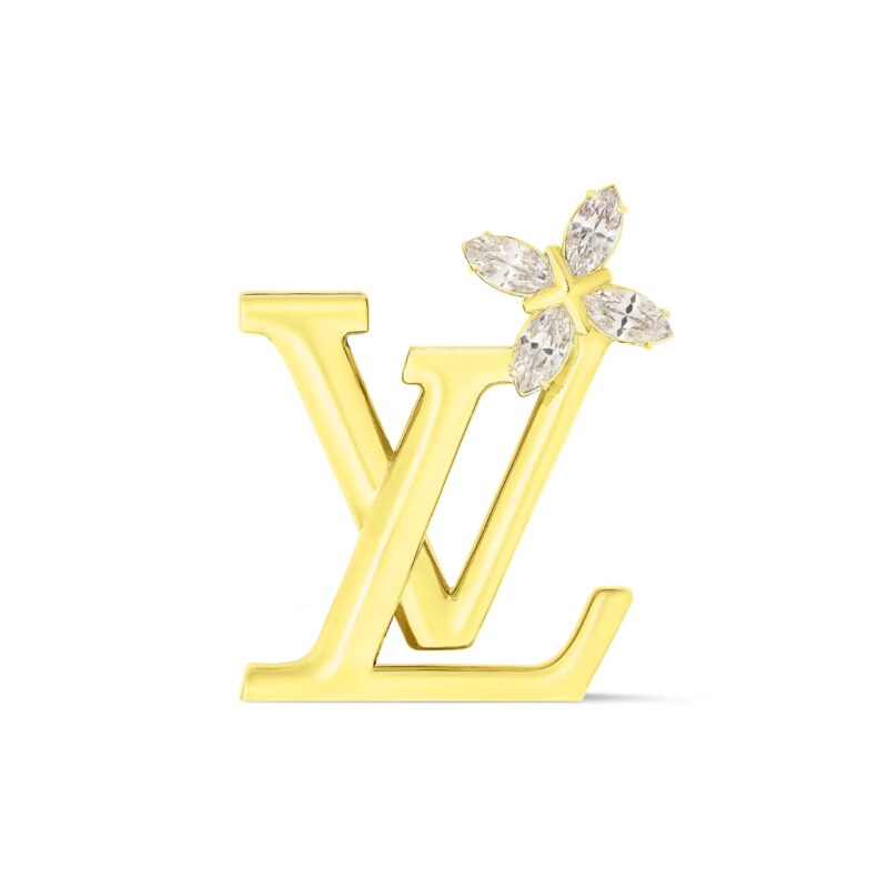 LOUIS VUITTON LV ICONIC FLOWER BROOCH M02144